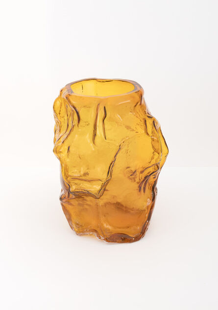 FOS, ‘Mountain Vase - Amber’, 2018