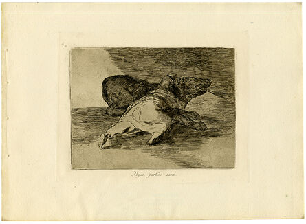 Francisco de Goya, ‘Algun partido saca’, 1863