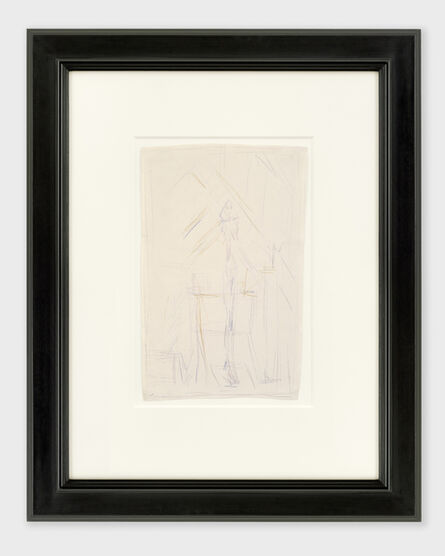 Alberto Giacometti, ‘Annette dans l’atelier’, 1951