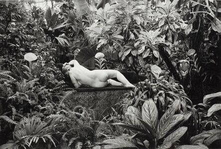 Edouard Boubat, ‘Homage au Douanier Rousseau (nude)’, 1980
