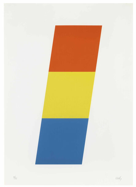 Ellsworth Kelly, ‘Red-Orange Yellow Blue’, 1970