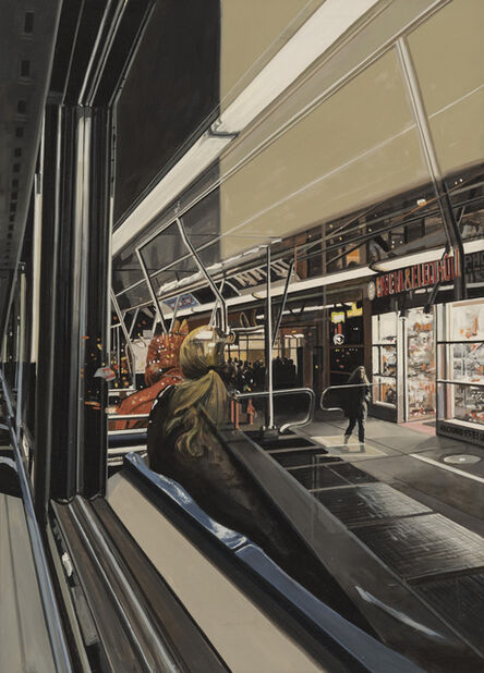Richard Estes, ‘Crosstown Bus’, 2018