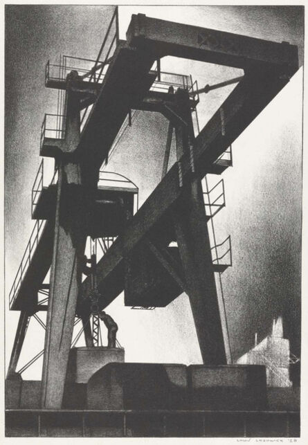 Louis Lozowick, ‘Crane’, 1928