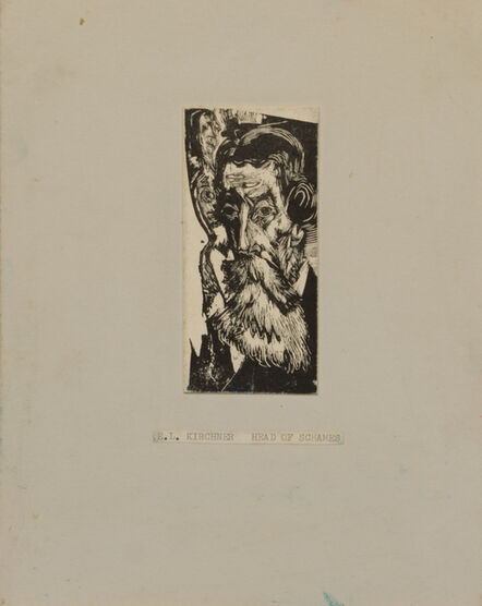 Ernst Ludwig Kirchner, ‘Head of Schames’, Unknown