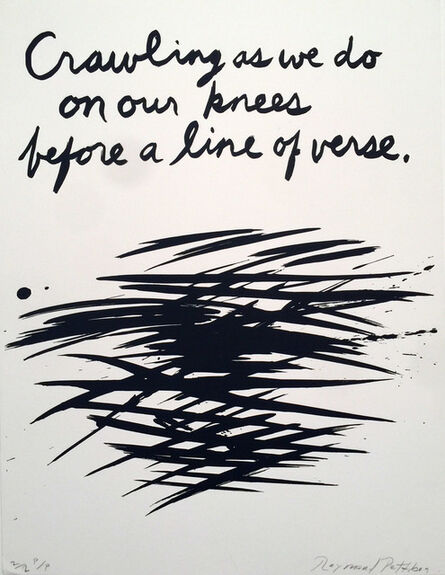 Raymond Pettibon, ‘"Untitled, Crawling as we do on our Knees" Original Print’, 1990