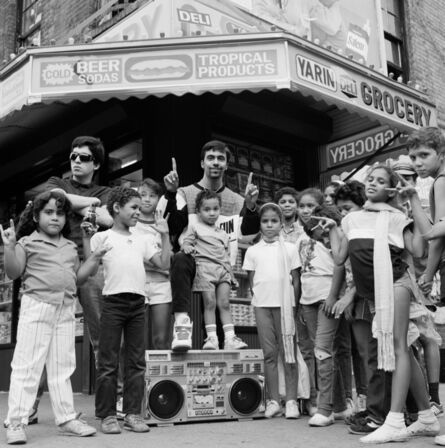 Janette Beckman, ‘Lower East Side Freshmen, NYC’, 1988