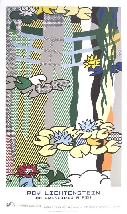 Roy Lichtenstein, ‘Water Lilies with Japanese Bridge’, 2007