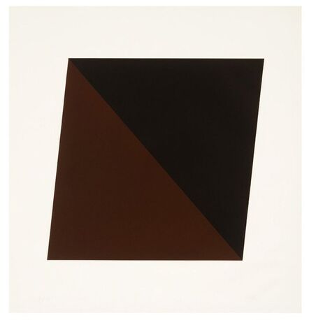Ellsworth Kelly, ‘Black/Brown’, 1970-1972