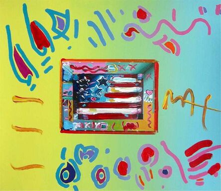 Peter Max, ‘Flag’, 1997