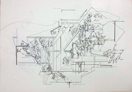 Yukari Bunya, ‘Drawing - Looking at the Scenery Alive 2’, 2009