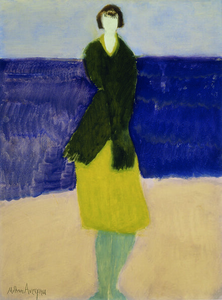 Milton Avery, ‘Walker by the Sea’, 1961
