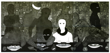Belkis Ayón, ‘La cena (The Supper)’, 1991