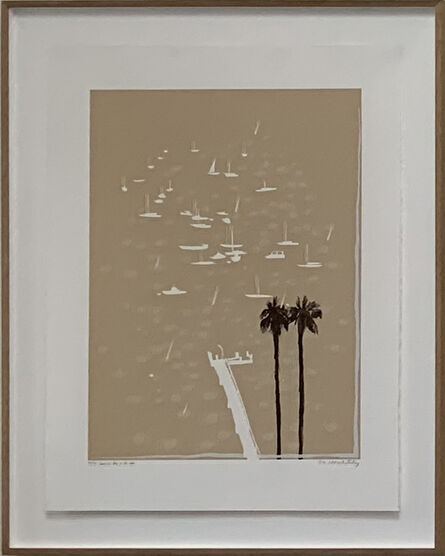 Brett Whiteley, ‘Lavender Bay in the Rain’, 1987