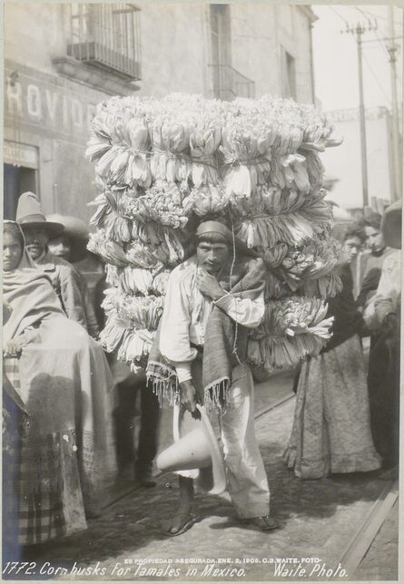 CHARLES BETTS WAITE, ‘Corn Husks for Tamales’, 1906