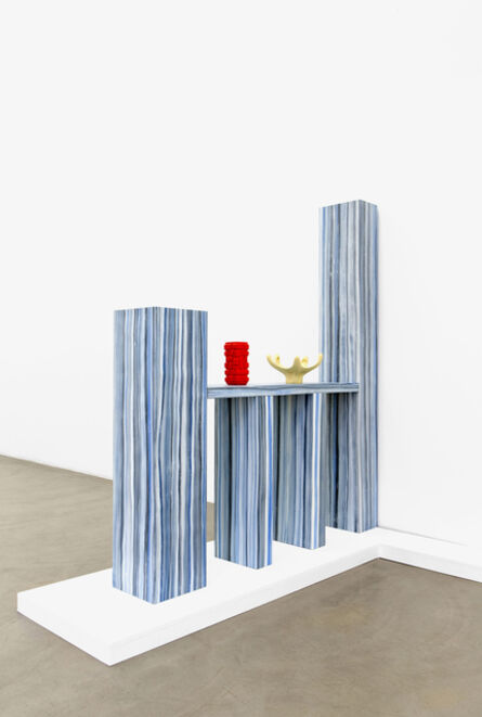 Laurent Dupont and Lucy McKenzie, ‘Room Divider & 2 Prague Objects’, 2015