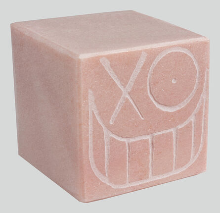 André Saraiva, ‘Mr. A Pink Marble Cube 14 cm 2’, 2018