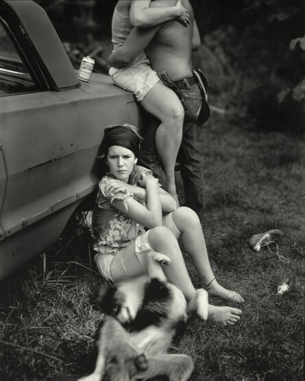 Sally Mann, ‘Untitled from the "At Twelve" Series, Lisa and the Dog’, 1983-1985