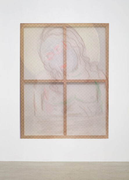 Lin Ke 林科, ‘Wood Frame and Jesus’, 2019