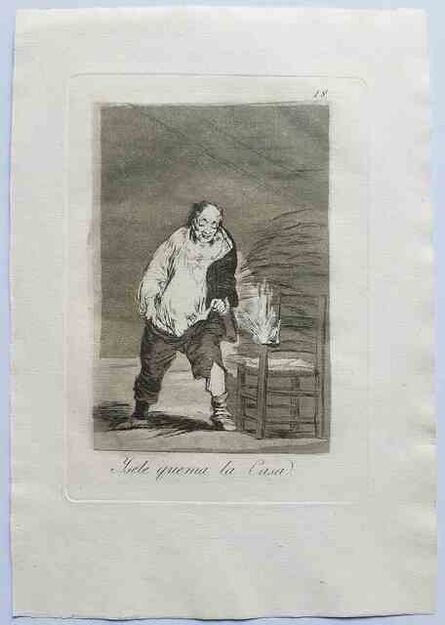 Francisco de Goya, ‘Y se le Quema la Casa’, 1799