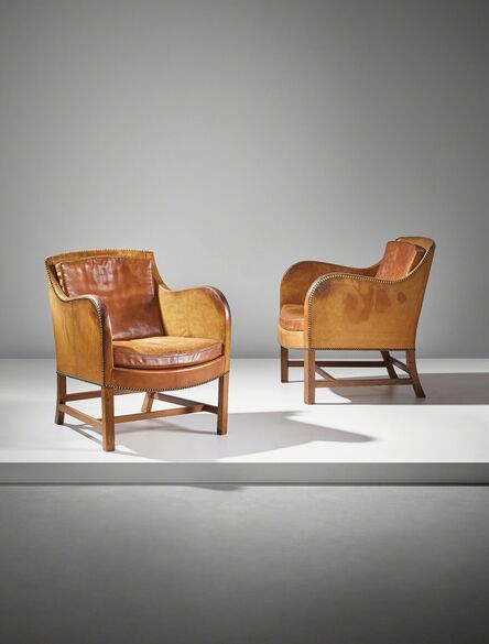 Kaare Klint and Edvard Kindt-Larsen, ‘Pair of 'Mix' easy armchairs, model no. 4396’, designed 1930, executed 1932, 1933