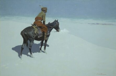 Frederic Remington, ‘Friends or Foes? (The Scout)’, 1902-1905