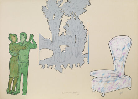 Renato Mambor, ‘Il peso dei colori’, 1966