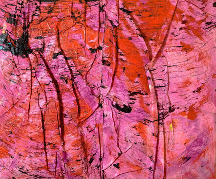 Angel Otero, ‘Blurred kiss (Skin painting)’, 2011
