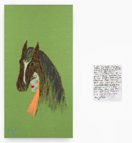 Jenny Watson, ‘Horse sense’, 2019