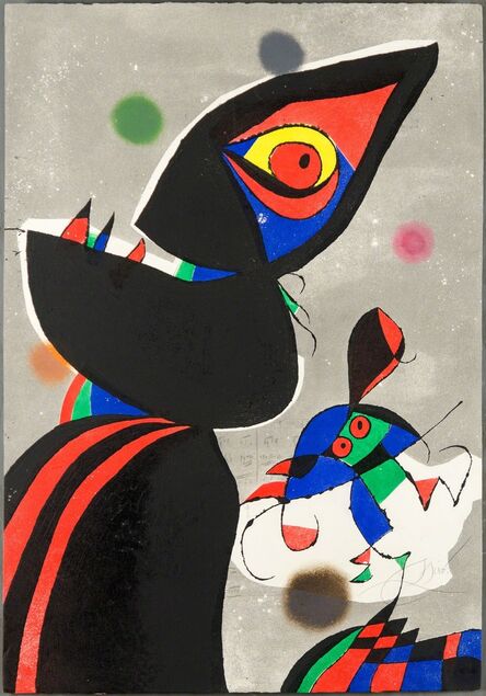 Joan Miró, ‘Gaudi XVII’, 1979