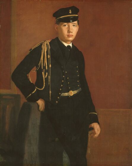 Edgar Degas, ‘Achille De Gas in the Uniform of a Cadet’, 1856/1857