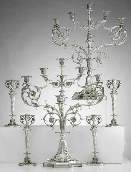 Tiffany & Company, ‘Candelabrum in the George III style for the 1900 Paris World's Fair’, 1899