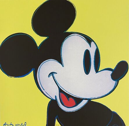 Andy Warhol, ‘Mickey Mouse (Yellow)’, 1986