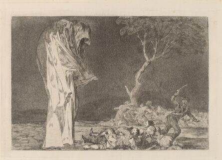 Francisco de Goya, ‘Disparate de miedo (Folly of Fear)’, in or after 1816