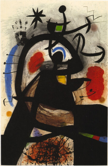 Joan Miró, ‘Le Permissionnaire’, 1974