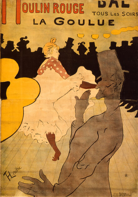 Henri de Toulouse-Lautrec, ‘Moulin Rouge-La Goulue’, 1891