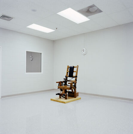 Lucinda Devlin, ‘Electric Chair, Greensville Correctional Facility, Greensville, VA’, 1991