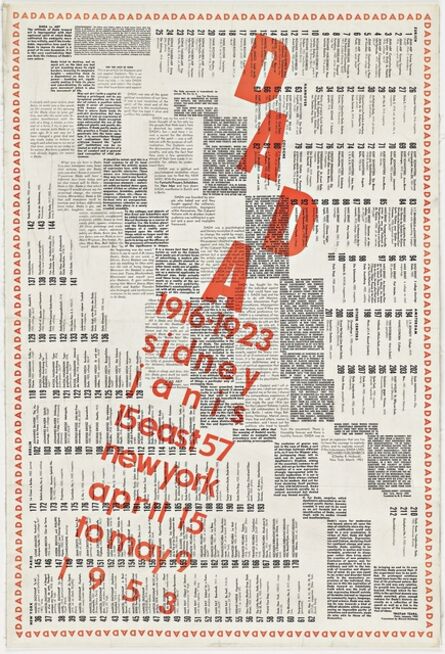 Marcel Duchamp, ‘DADA ’, 1953