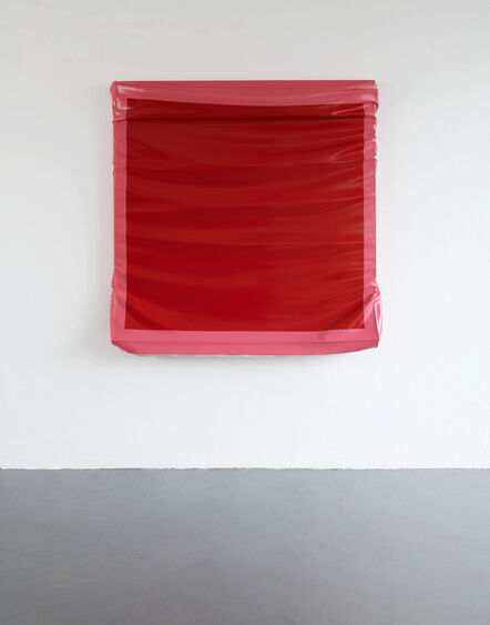 Angela de la Cruz, ‘Layers - Large (Red/Brilliant Pink)’, 2019