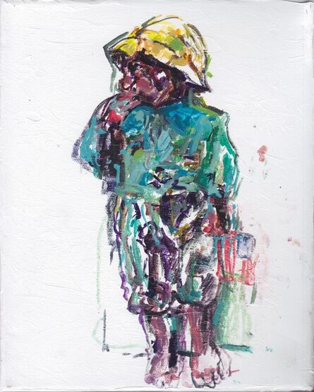 Judy Glantzman, ‘Dressing For the Carnival, Boy 1 after Winslow Homer’, 2014