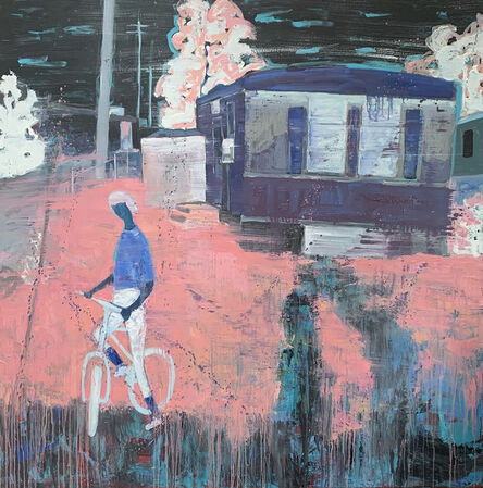 Lindy Chambers, ‘Girl and Bike ’, ca. 2020
