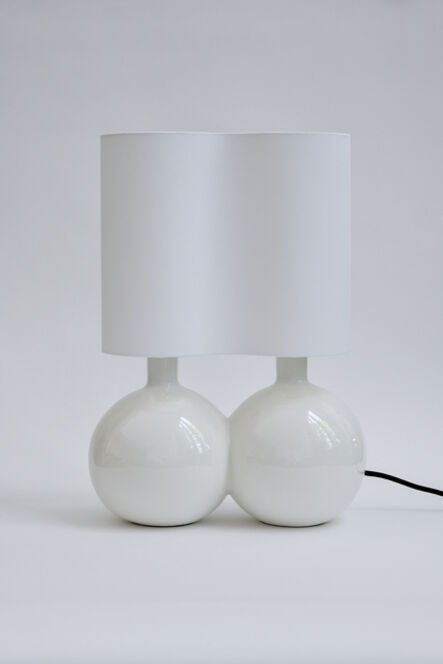 Elmgreen & Dragset, ‘Coupled Lamp (Eggshell)’, 2021