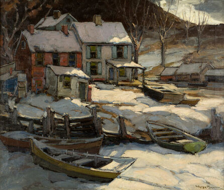 Walter Farndon, ‘Midnight Snow in Nova Scotia’, 19th -20th Century