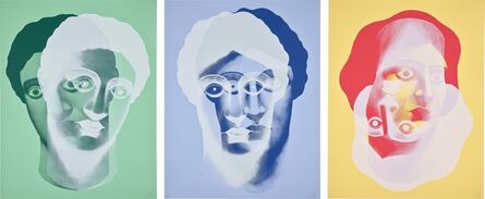 Nicolas Party, ‘3 Portraits (Set of of 3 Prints)’, 2018
