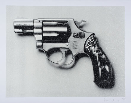 Russell Young, ‘Elvis TCB Pistol’, 2017