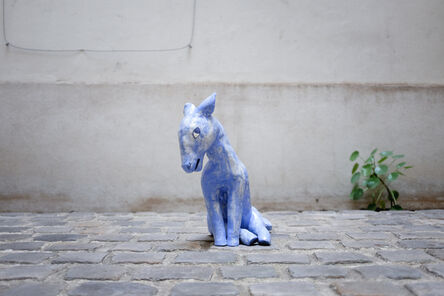 Clémentine de Chabaneix, ‘Little blue horse’, 2018