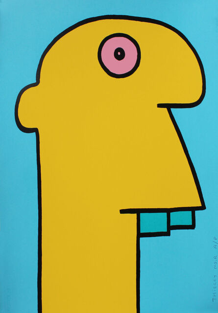 Thierry Noir, ‘Yellow Head’, 2014