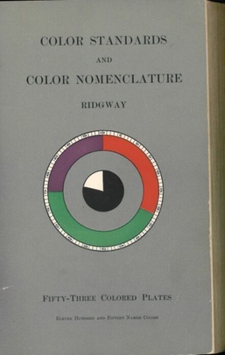 Robert Ridgway, ‘Color Standards and Nomenclature’, 1912
