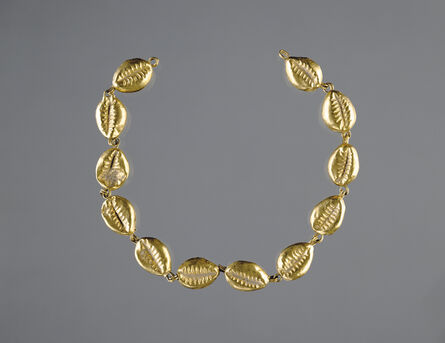 ‘Gold Beads in the Shape of Cowrie Shells’, 220 -100 BCE