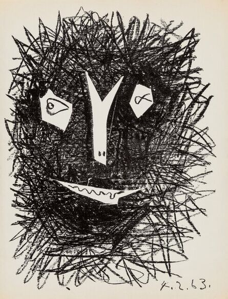 Pablo Picasso, ‘Lithographe IV (back)’, 1963