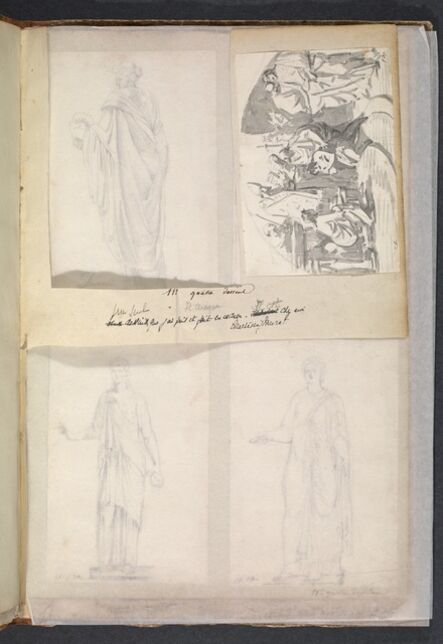 Jacques-Louis David, ‘Album 11’, 1775
